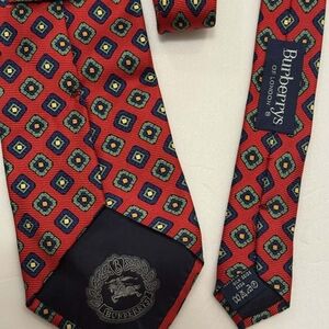 Burberry 100% SETA SILK  Tie